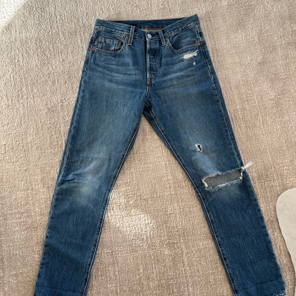 Levi's Premium Women’s 501 Skinny Jeans 28x30